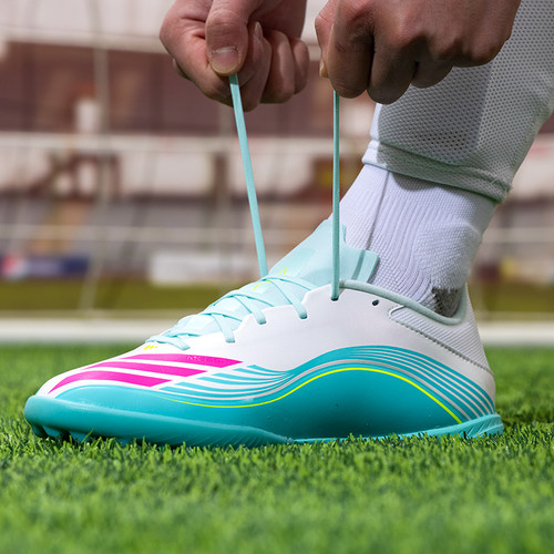 阿迪达斯adidasf50足球鞋男 26春季新款tf碎钉人造偏硬球场钉鞋比
