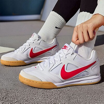 NIKE耐克男鞋小白鞋GATO运动鞋板鞋低帮新年款红色休闲鞋HQ6019