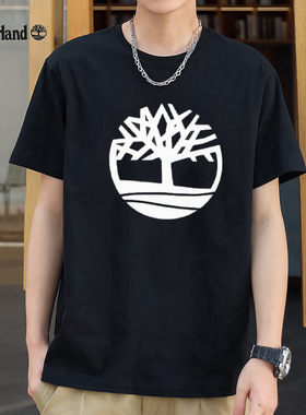 Timberland添柏岚正品短袖男冬季新款户外休闲宽松运动T恤|A6281