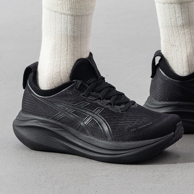 亚瑟士女鞋跑步鞋25春新款GEL-NIMBUS 27缓震透气运动鞋1012B753