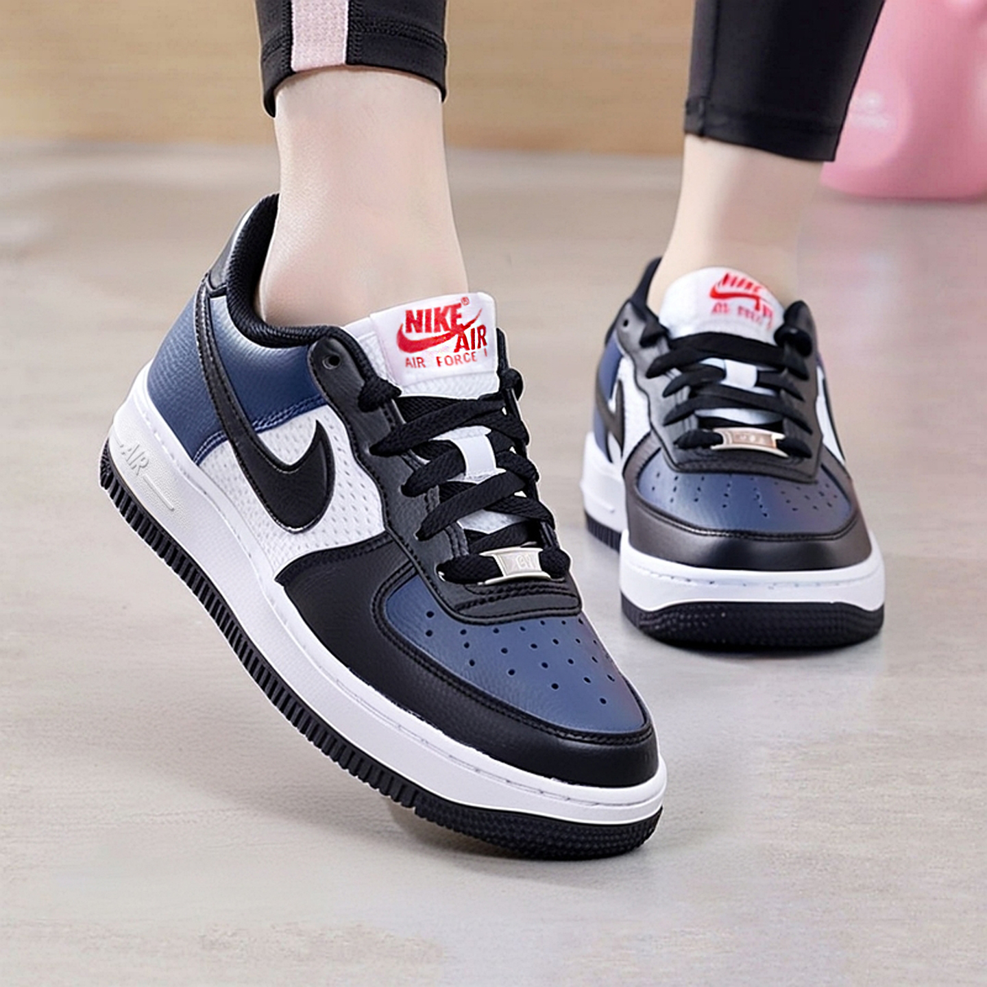 耐克女鞋厚底休闲鞋25新款AIR FORCE 1运动鞋低帮板鞋HJ9201-400