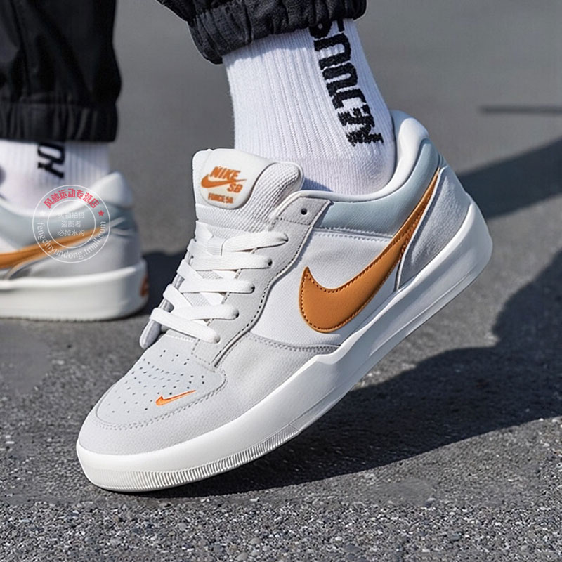 耐克板鞋男鞋2025冬季新款运动鞋SBForce 58复古透气休闲鞋DV5477