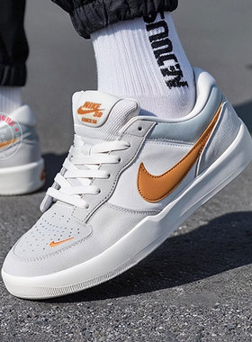 耐克板鞋男鞋2025冬季新款运动鞋SBForce 58复古透气休闲鞋DV5477