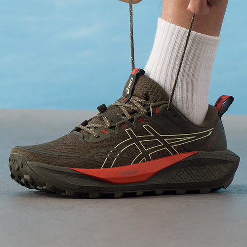 亚瑟士（ASICS）越野跑步鞋男 25秋季新款GEL-TRABUCO 13抓地透气