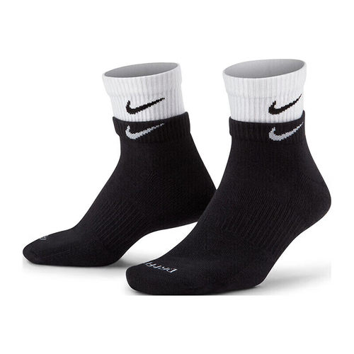 耐克NIKE男子配饰中袜一双装EVERYDAY袜子DH4058-011