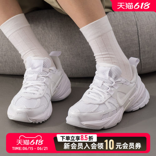 耐克女鞋夏季新款V2K透气老爹鞋复古运动鞋休闲跑步鞋 FD0736