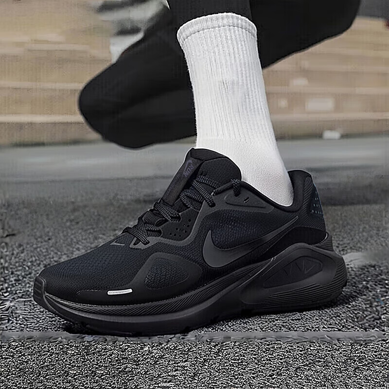 NIKE耐克男鞋跑步鞋2025新款冬季运动跑鞋structure 26缓震训练鞋