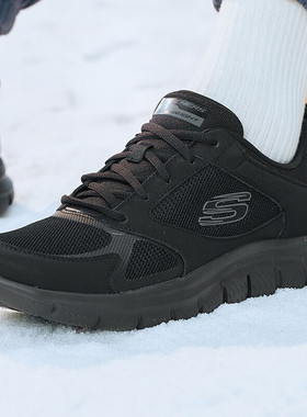 Skechers斯凯奇女鞋跑步鞋2025冬季新款运动鞋透气休闲鞋150140