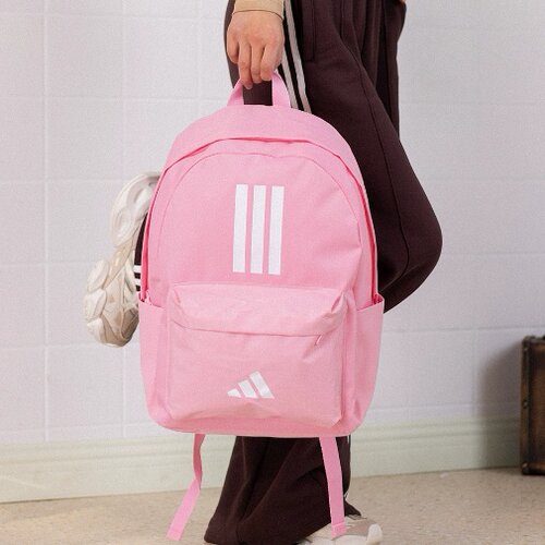 阿迪达斯双肩包女款adidas官方正品简约潮流背包学生书包IS7046