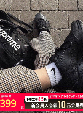 耐克NIKE黑色男鞋训练鞋Air气垫运动鞋缓震M2K老爹鞋休闲鞋跑步鞋