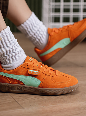 PUMA彪马T头鞋春季男鞋女鞋PALERMO休闲运动鞋薄底板鞋396463-84