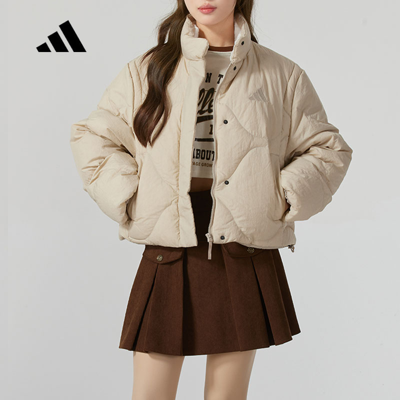 阿迪达斯女装LIGHT DOWN J保暖运动休闲600蓬鸭绒羽绒服 JG5944