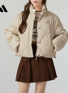 阿迪达斯女装LIGHT DOWN J保暖运动休闲600蓬鸭绒羽绒服 JG5944