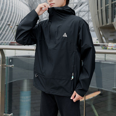 Nike耐克梭织连帽夹克男子夏季新款户外运动服正品休闲外套DV9416
