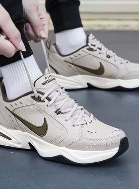 NIKE耐克男鞋AIR MONARCH IV运动休闲跑步鞋复古老爹鞋415445-200