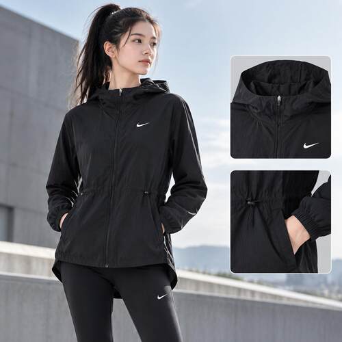 NIKE耐克女装梭织夹克外套26春秋新款运动服休闲防风衣IF1167-010