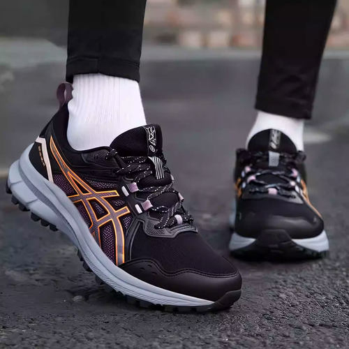ASICS亚瑟士跑鞋女鞋TRAIL SCOUT 3越野户外耐磨运动鞋1012B516