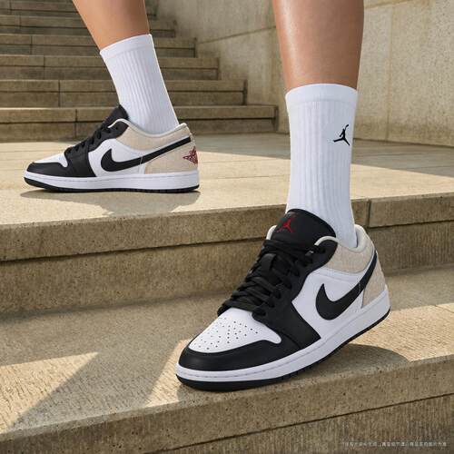 耐克NIKE男鞋 2026新款运动鞋AIR JORDAN 1低帮板鞋潮流aj1休闲鞋