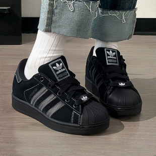 贝壳头低帮学生运动鞋 阿迪达斯休闲鞋 25新款 女鞋 KI9520 三叶草男鞋
