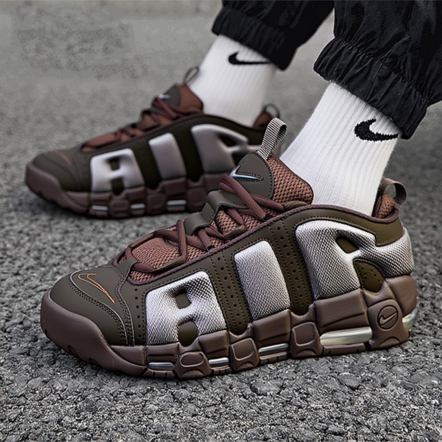 耐克Nike篮球鞋男鞋皮蓬大Air气垫鞋子休闲鞋运动鞋 FZ3055-200