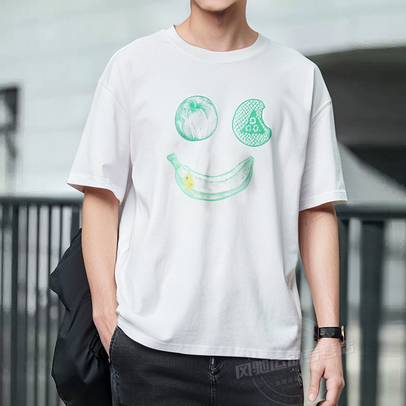 NIKE耐克白T恤男装宽松运动服冬季新款健身训练透气短袖FZ7206