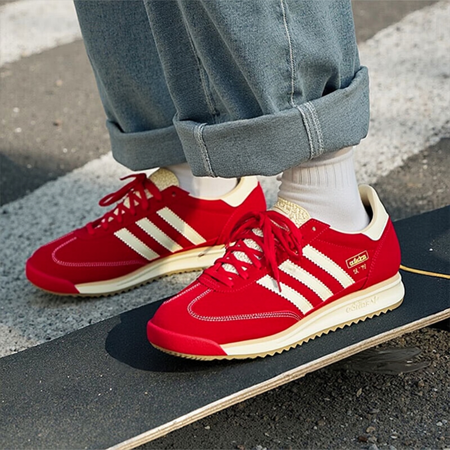 阿迪达斯adidas三叶草男鞋女鞋2025秋冬季新款复古时尚户外休闲鞋