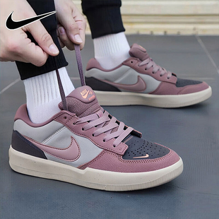 耐克男女透气平底滑板鞋冬季情侣翻毛皮NIKE SB FORCE 58 DV5477