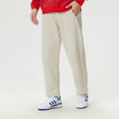adidas阿迪达斯男裤直筒长裤子26春季新款休闲裤跑步健身裤KE4066