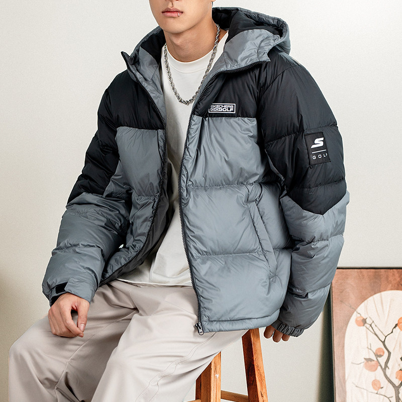 斯凯奇羽绒服男装女装2026秋季新款运动服棉羽户外夹克正品外套男