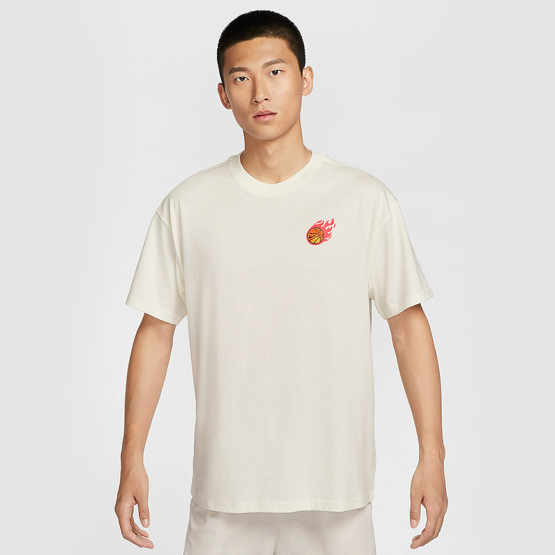 NIKE男装冬季篮球训练圆领T恤透气速干运动上衣FZ8082