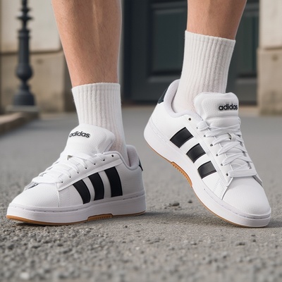 阿迪达斯官方正品运动鞋男鞋女鞋25秋冬款小白鞋减震运动鞋休闲鞋