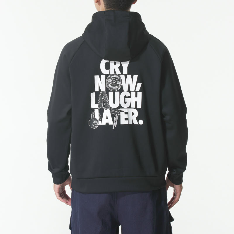 NIKE耐克男装连帽卫衣25秋季新款休闲运动服保暖宽松套头衫IO7833