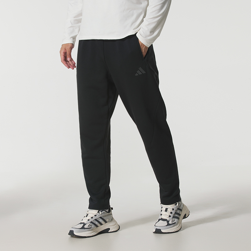 adidas阿迪达男裤长裤子2025秋季新款运动裤直筒休闲裤 KB5186