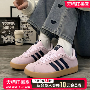 adidas阿迪达斯女子VL COURT 3.0SPW 运动休闲鞋粉色板鞋JP7629