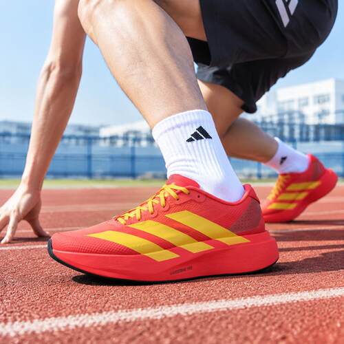 阿迪达斯adidas男鞋跑步鞋26新款运动鞋adizero evo sl woven缓震