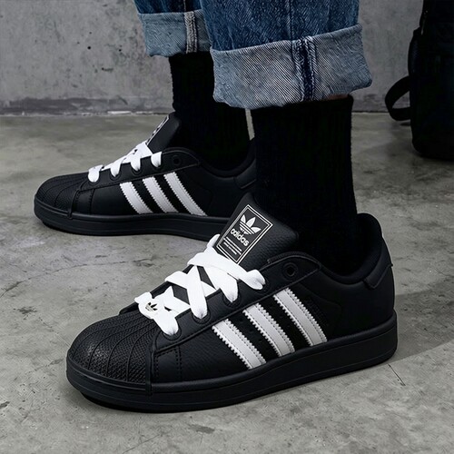 Adidas三叶草SUPERSTAR II男女贝壳头运动休闲板鞋KK4474