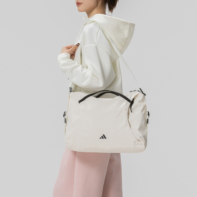 adidas阿迪达斯白色双肩包男包女包26新款休闲包便携背包KU1534