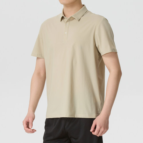 斯凯奇男性针织短袖POLO衫T恤26夏季新款透气半袖运动服P226M203