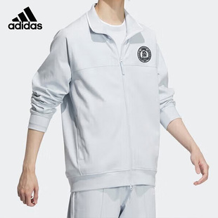 adidas阿迪达斯外套夹克男装 针织立领休闲上衣运动服JE3635 春季