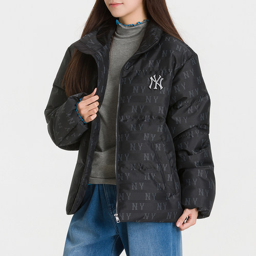 MLB秋冬保暖羽绒服男女装厚外套2026新款户外棉羽运动服3ADJM2266