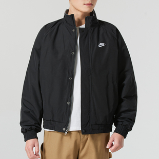 耐克NIKE运动服男装外套2025冬季新款休闲梭织立领夹克FZ0657-010