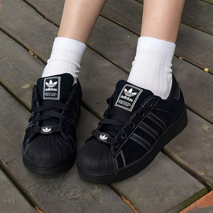 休闲鞋 阿迪达斯三叶草男女鞋 贝壳头低帮运动板鞋 冬季 KI9520 25新款