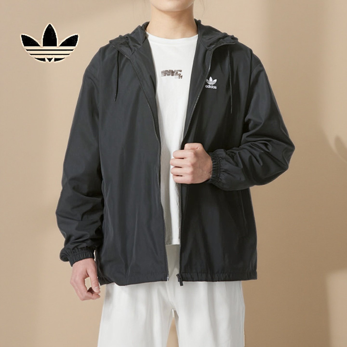 adidas阿迪达斯三叶草正品外套男情侣冬季运动休闲夹克女子IR9852,运动服/休闲服装,运动茄克/外套,淘宝优惠券,粉丝福利购,淘宝优惠卷