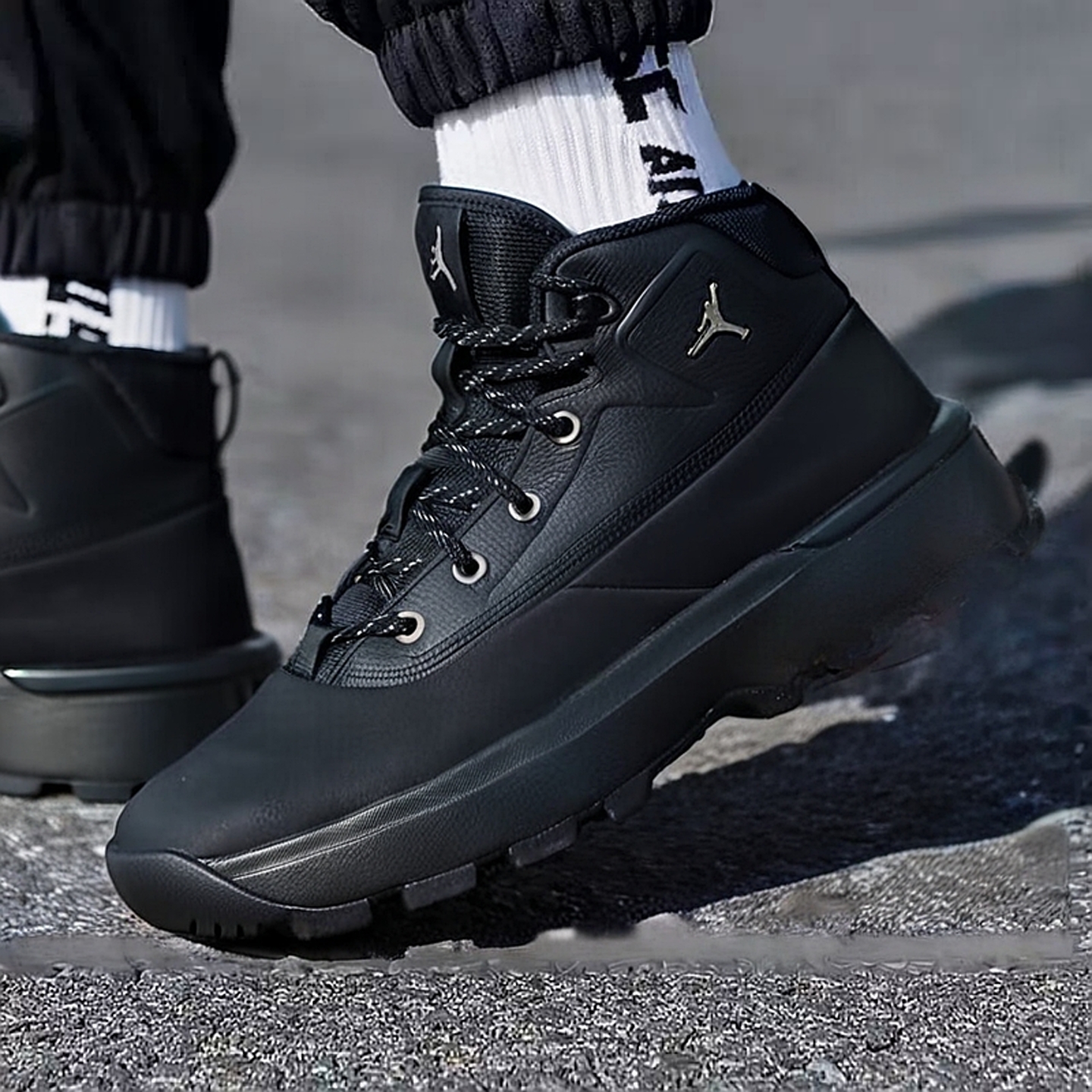 NIKE耐克男鞋高帮篮球鞋2025冬季新款JORDAN 运动鞋训练鞋HV4580