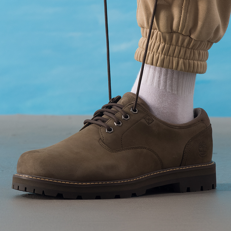添柏岚（Timberland）男鞋商务皮鞋秋冬新款户外运动低帮靴抓地耐