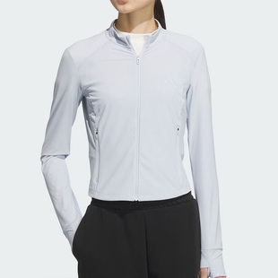 Adidas阿迪达斯女装健身训练服2026夏季运动服休闲夹克外套KE5780