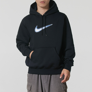 耐克正品男款连帽加绒卫衣2026春季新款运动休闲套头衫HV0855-010