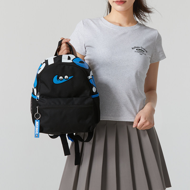耐克NIKE女包大童26秋季新款运动休闲双肩包时尚小包户外出行背包