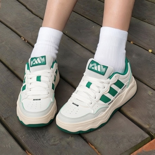 Adidas阿迪达斯男鞋女鞋休闲鞋绿色26夏季新款低帮运动鞋KH9024