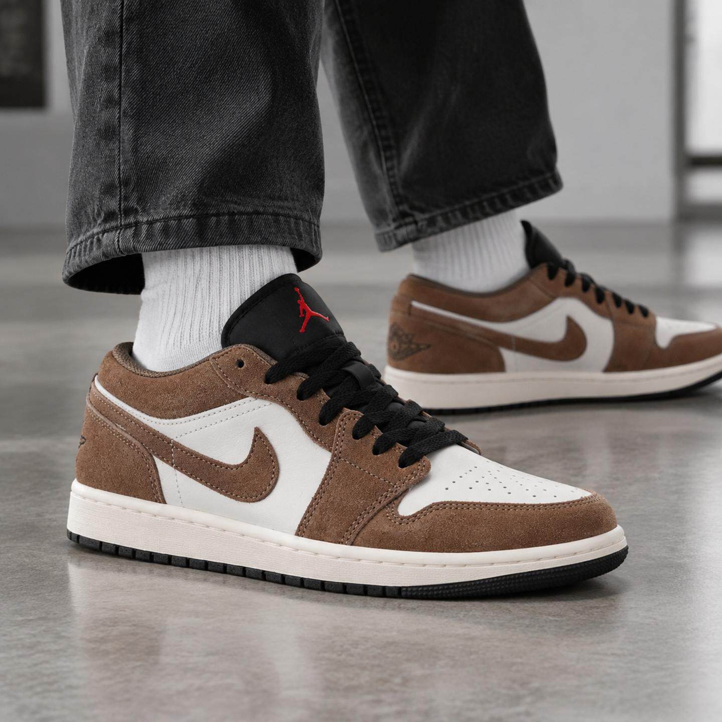 耐克NIKE男鞋 2026新款秋季运动鞋AIR JORDAN 1低帮板鞋耐磨轻便